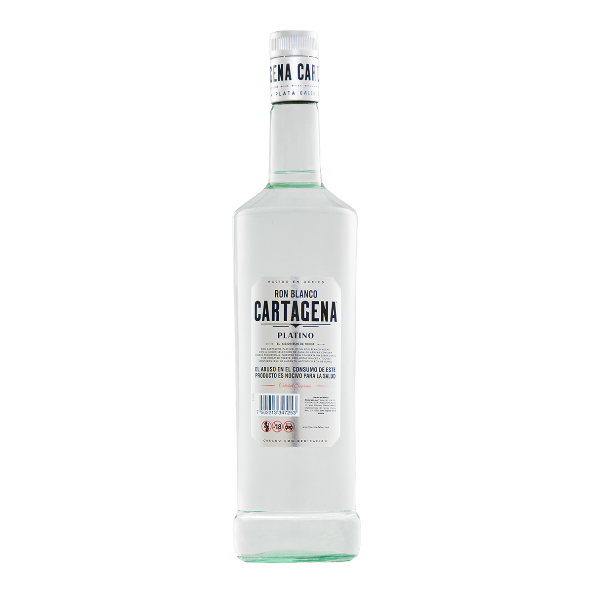 Ron Cartagena Platino 1000 Ml