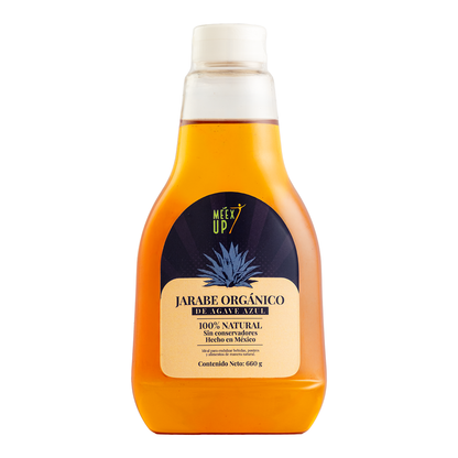 Jarabe Orgánico de Agave Meex Up Pet 660 Ml
