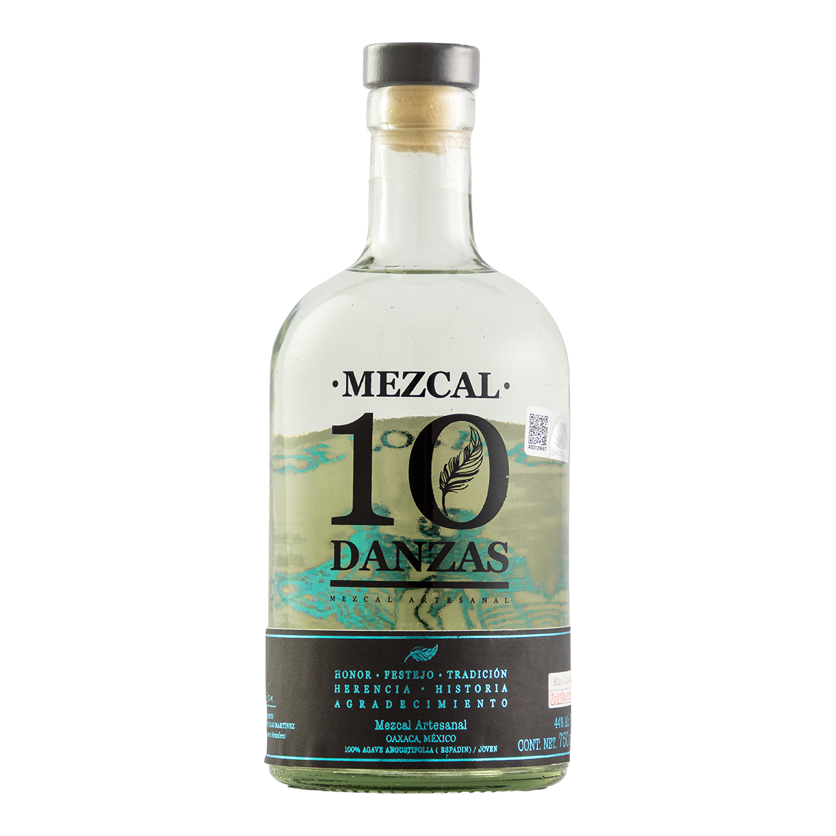 Mezcal Artesanal 10 Danzas 750 Ml