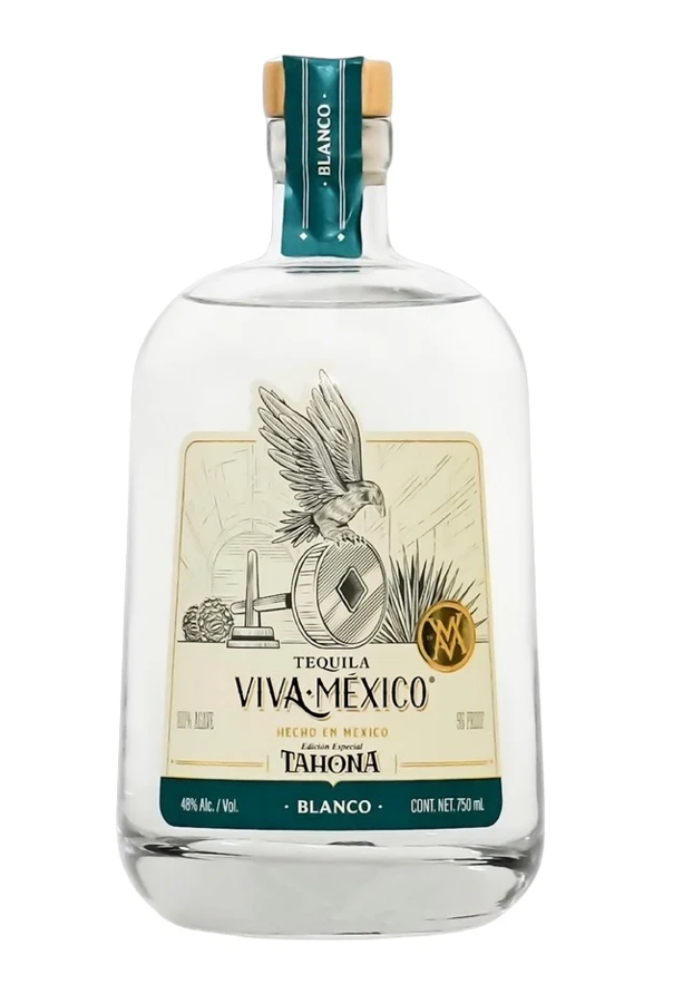 Tequila Viva México Tahona Blanco 750 Ml
