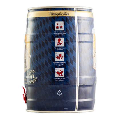 Cerveza Paulaner Oktoberfest Barril 5000 Ml