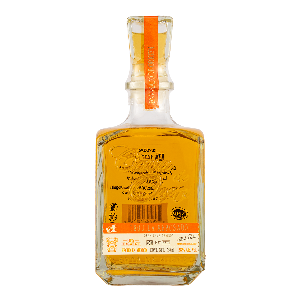 Tequila Gran Cava de Oro Reposado 750 Ml