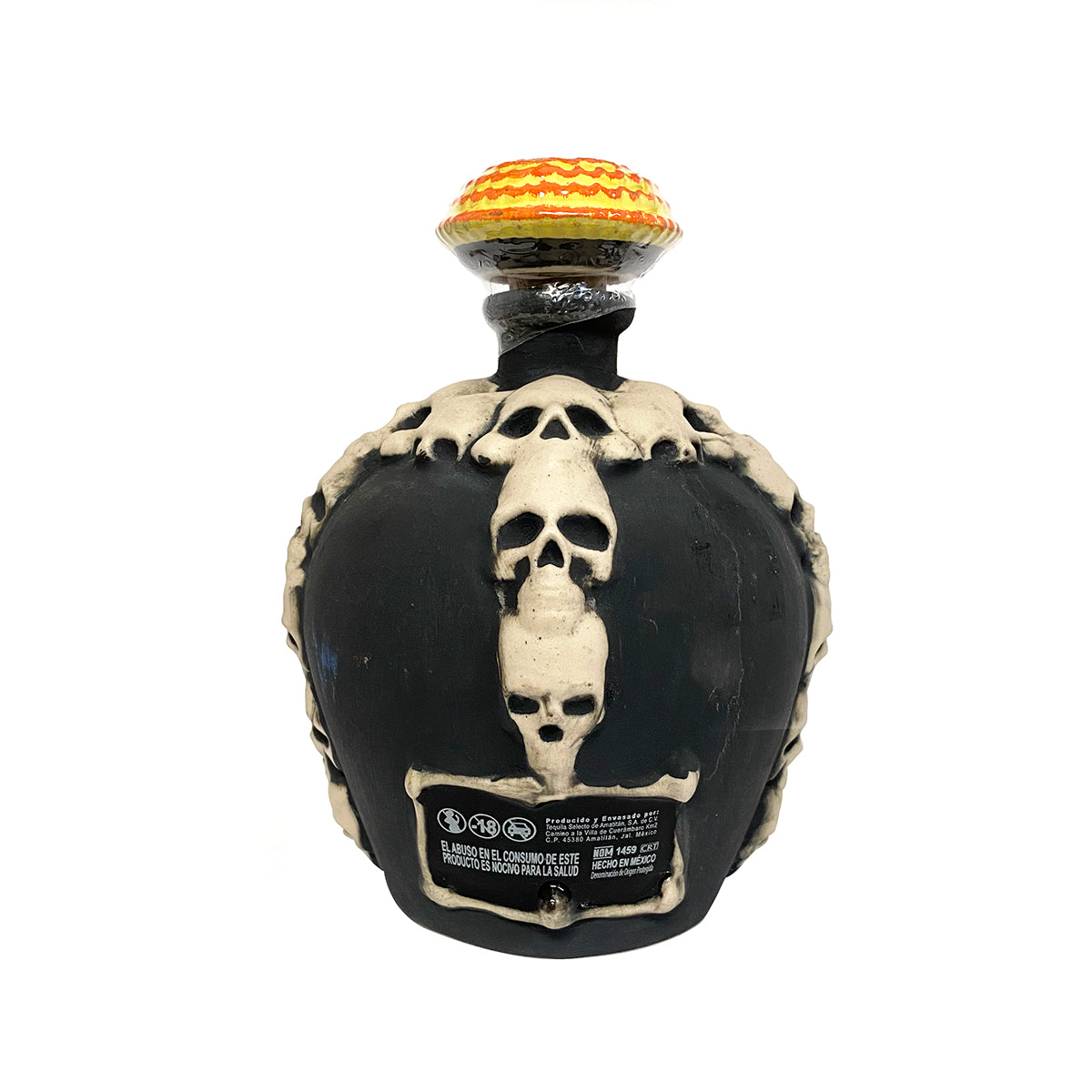 Tequila Insolente Añejo Cerámica Cráneos 1L