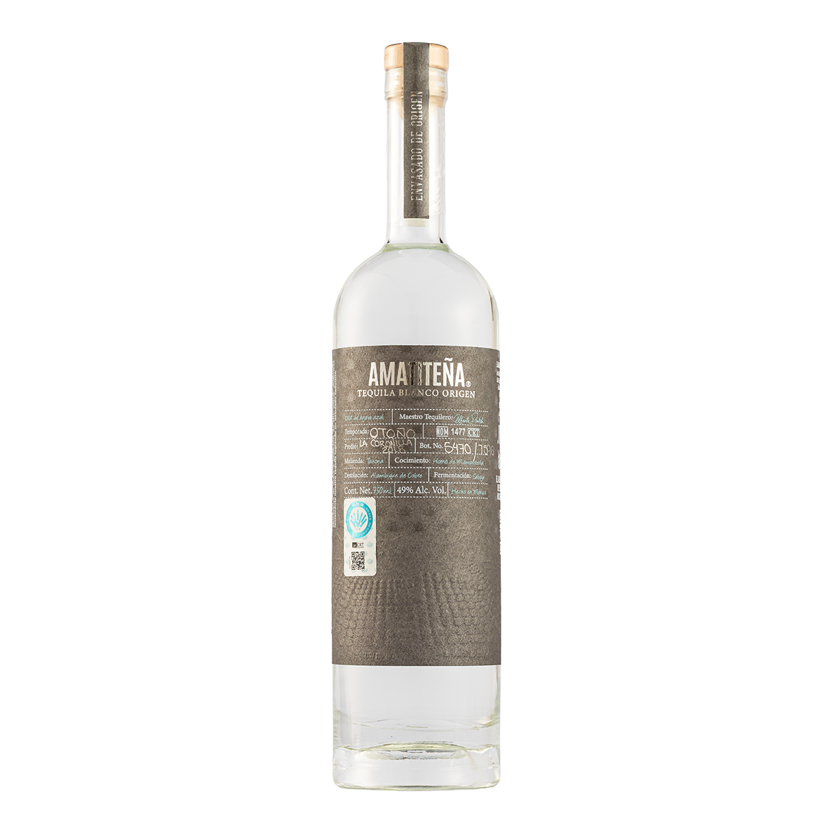 Tequila Amatiteña Blanco Origen 750 Ml