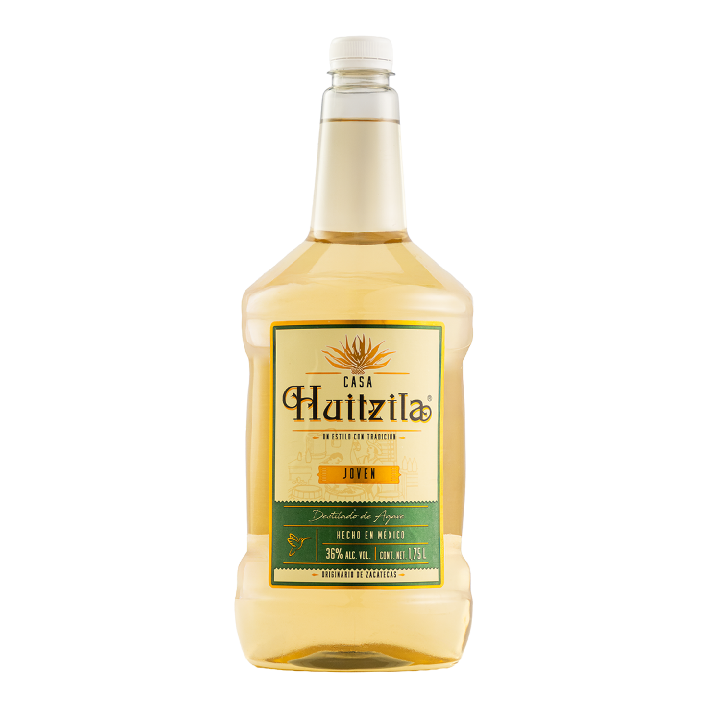 Destilado de Agave Casa Huitzila Joven 1750 Ml