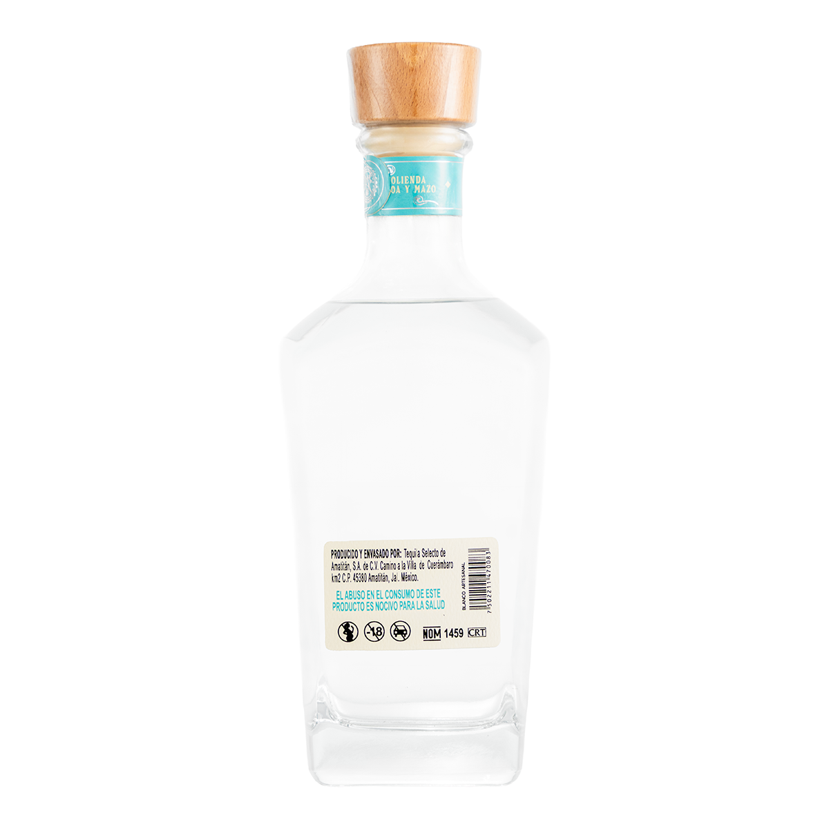 Tequila El Viejo Andrés Artesanal Blanco 750 Ml
