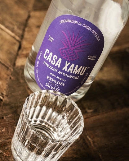 Mezcal Artesanal Casa Xamu Joven Espadín Salvaje 750 Ml