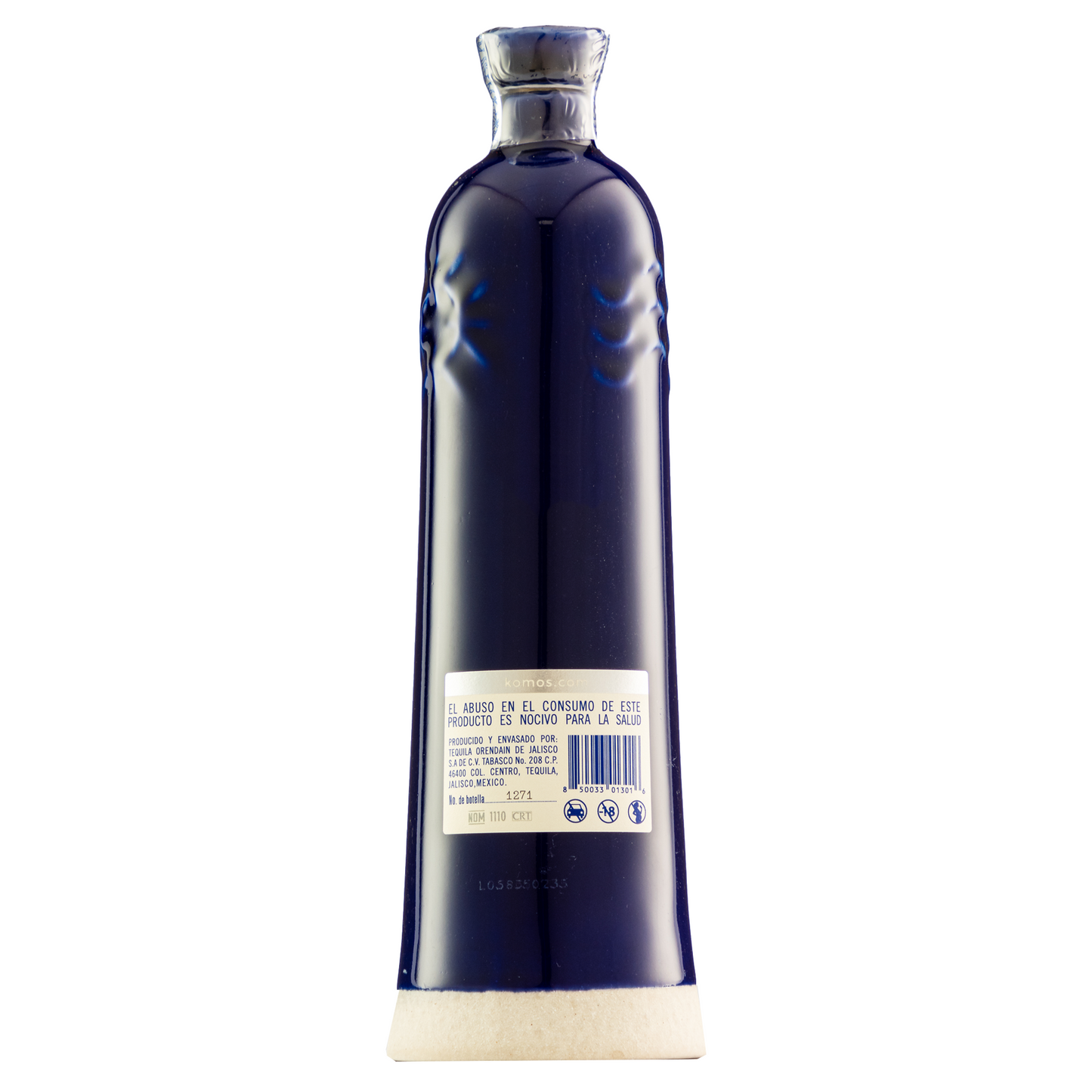 Tequila Komos Añejo Cristalino 375 Ml