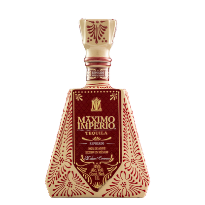 Tequila Máximo Imperio Cerámica Reposado 1000 Ml