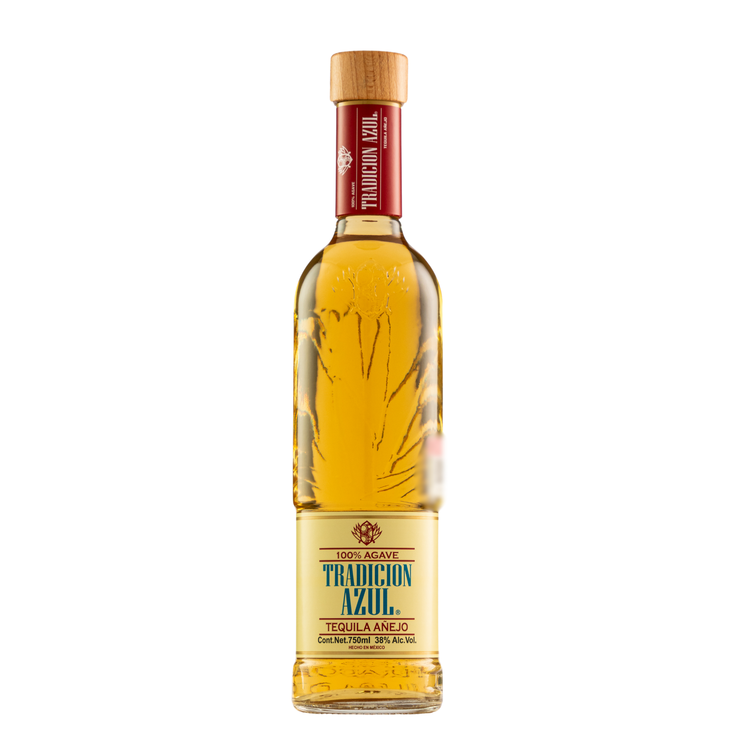 Tequila Tradición Azul Añejo 750 Ml