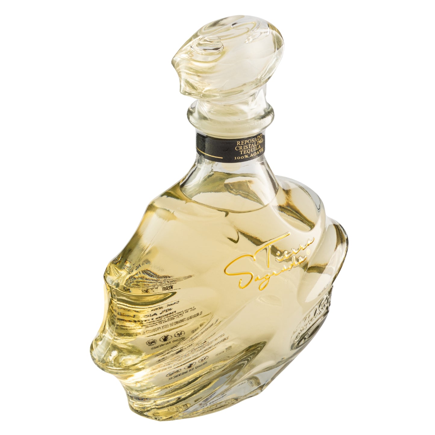 Tequila Tierra Sagrada Reposado Cristalino 100% Agave 750 Ml