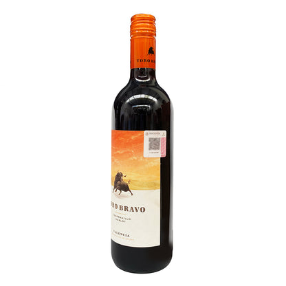 Vino Tinto Toro Bravo Tempranillo Merlot 750 ml