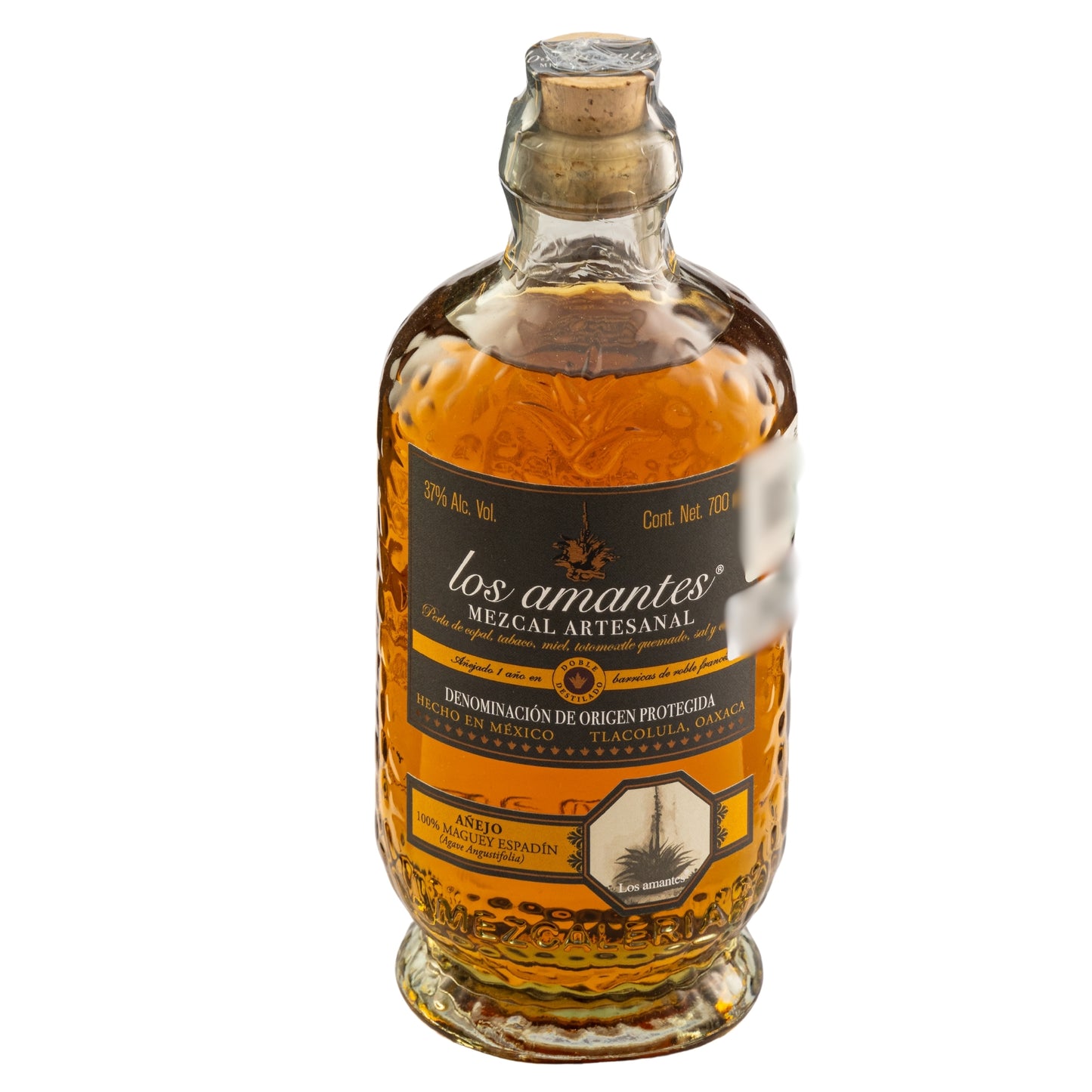 Mezcal Artesanal Los Amantes Añejo 700 Ml