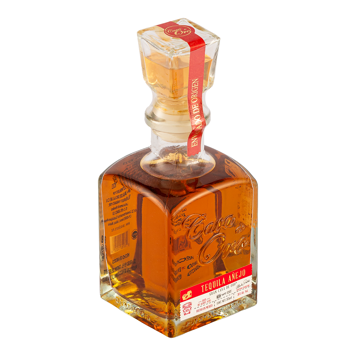 Tequila Gran Cava de Oro Añejo 375 Ml