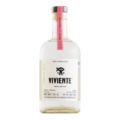 Mezcal Artesanal Viviente Tequilana 750 Ml