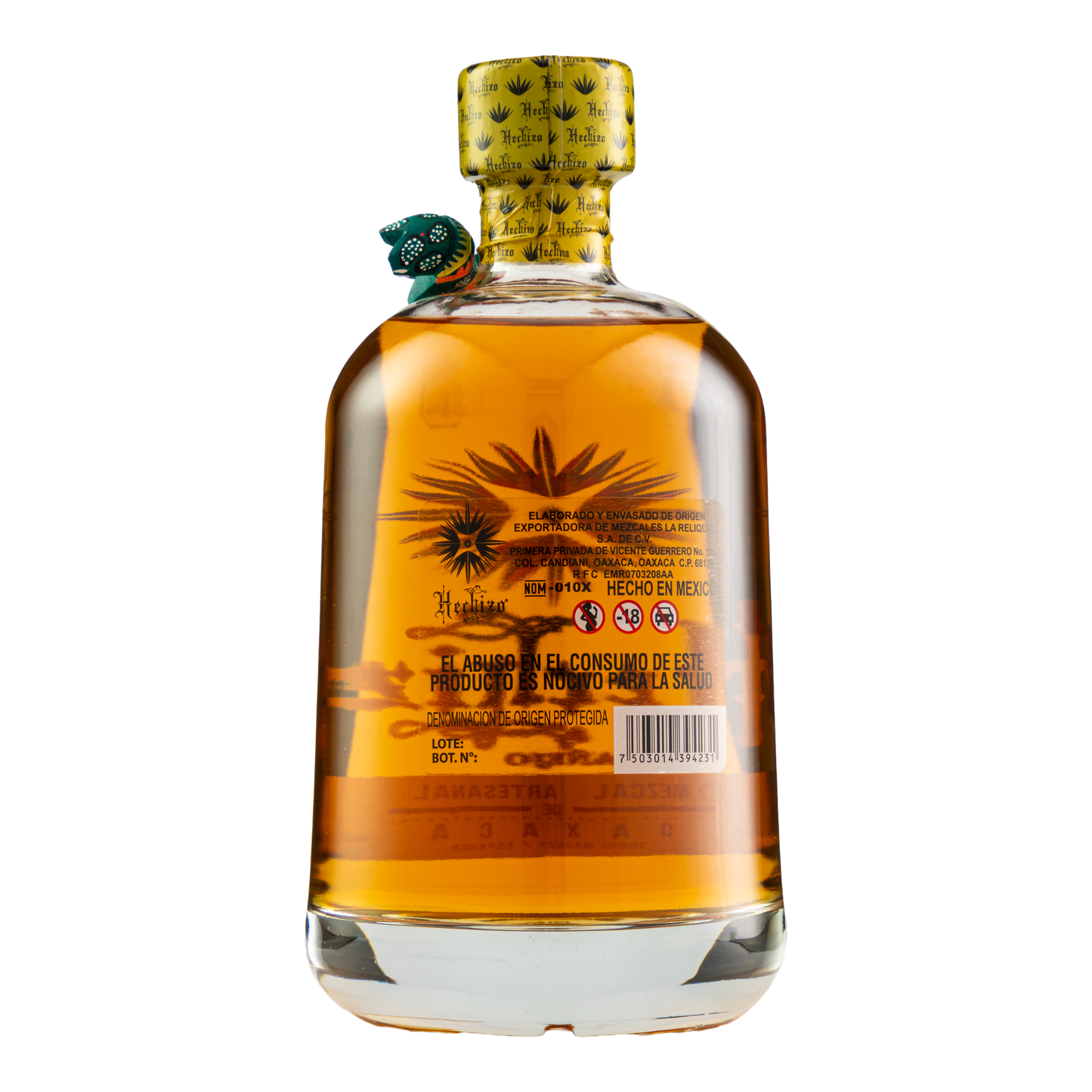Mezcal Artesanal Hechizo Añejo 750 Ml