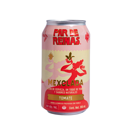 Bebida Par de Reinas Mexclada Tomate Lata 355 Ml