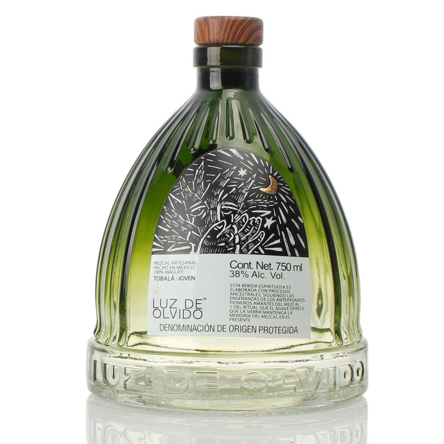 Mezcal Artesanal Luz de Olvido Tobalá Joven 750 Ml