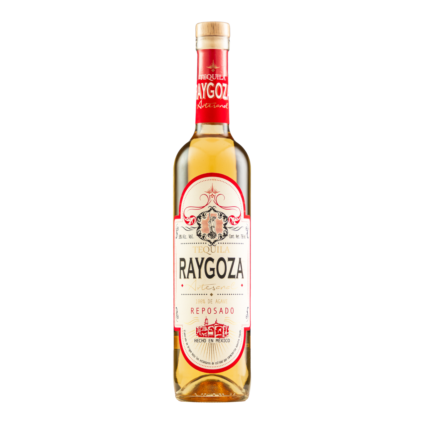 Tequila Raygoza Artesanal Reposado 750 Ml