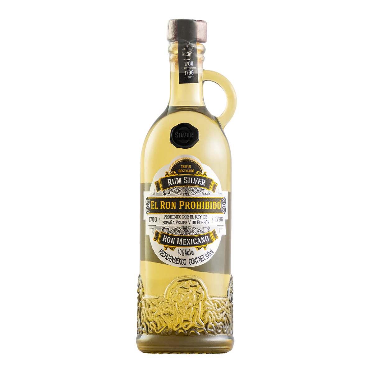 Ron Mexicano Prohibido Silver 100 Ml Mini